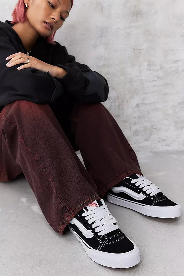 Vans Knu Skool White Black