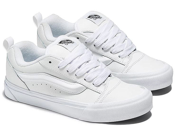 Vans Knu Skool True White Leather