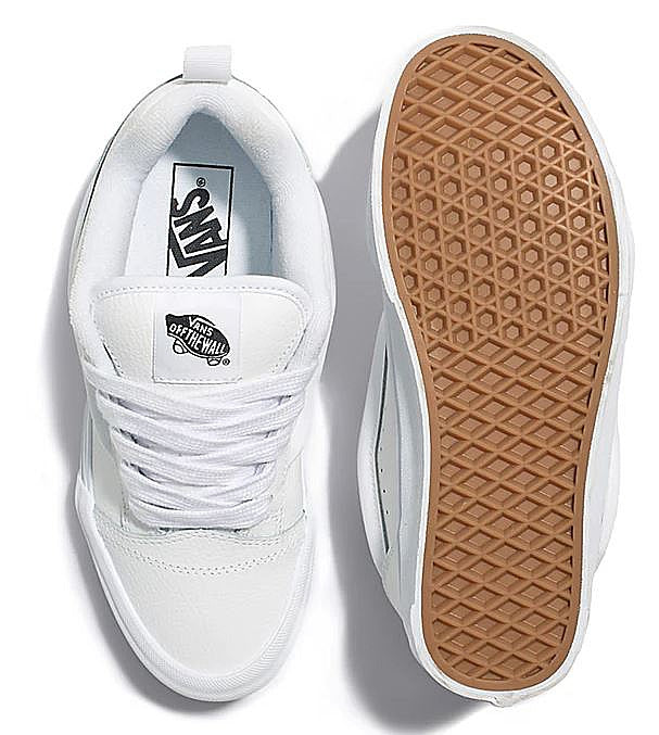 Vans Knu Skool True White Leather