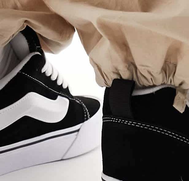 Knu Van Skool White Black 2025